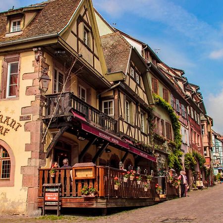 Hotel Au Cerf Riquewihr Exteriér fotografie